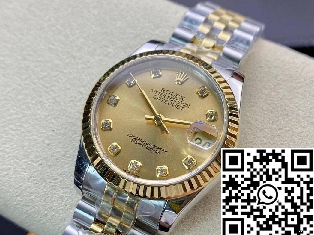 EW Datejust 31MM M278273-0026 Gold Factory Yellow Rolex 0211